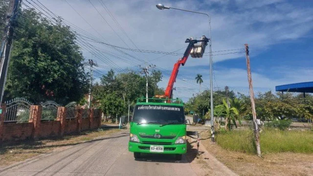 กิจกรรมขยายไฟทางสาธารณะ